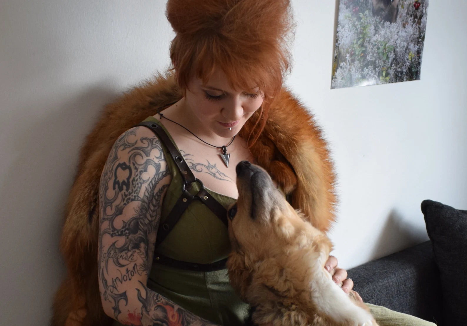 Forged Steel Trueshot Viking Arrowhead Pendant, comes supplied with jewelry cord