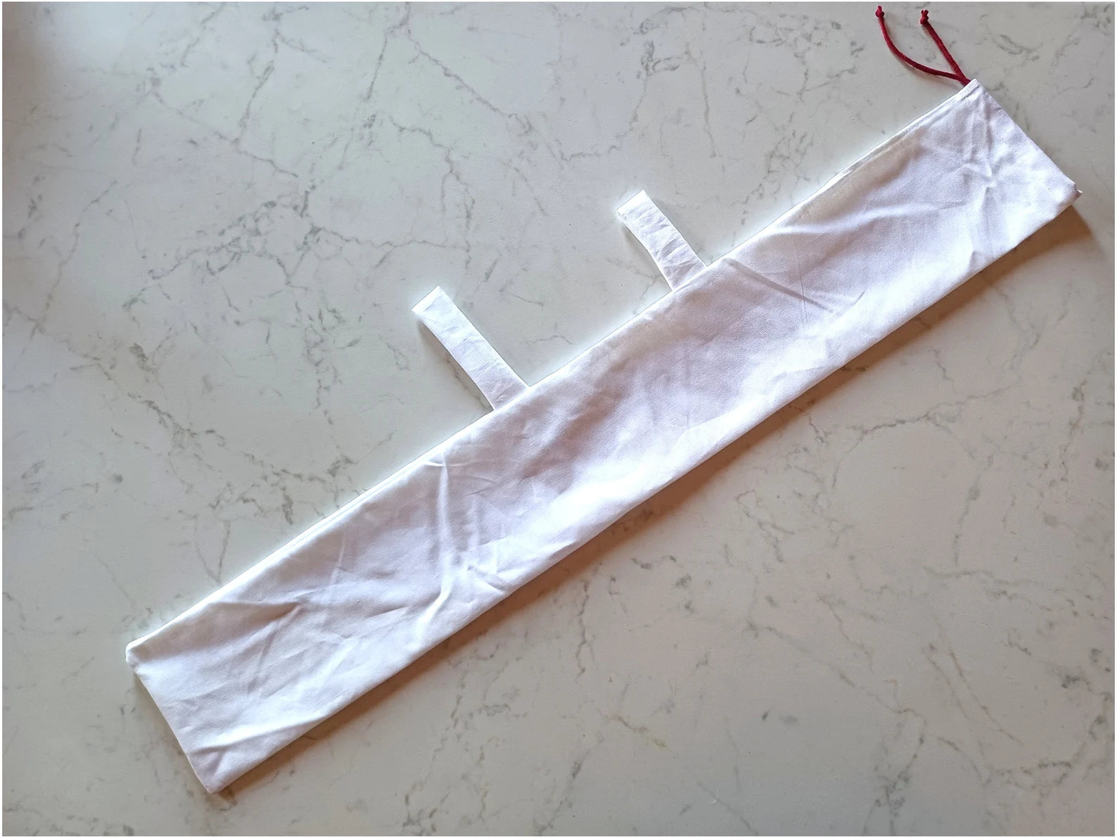 Cotton Medieval Archer Quiver: Belt Loop, Feather Protection